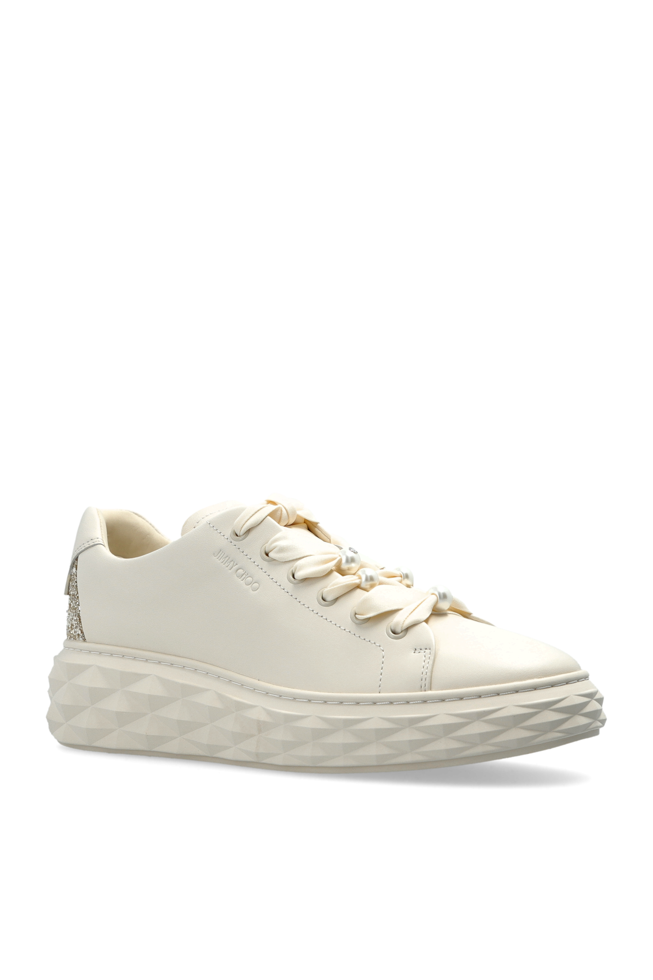 Cream 'Diamond Light Maxi' sports shoes Jimmy Choo - Vitkac